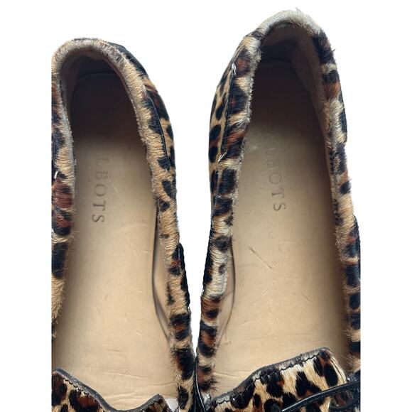 Talbots Leopard Print Fur Loafers Flats Women's Size 6.5 - Picture 7 of 7
